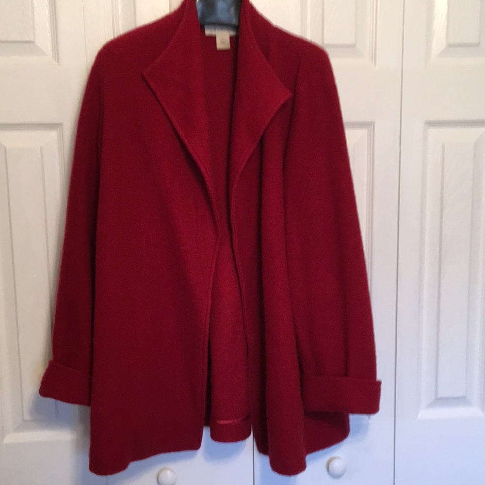 Boiled wool 3/4 coat